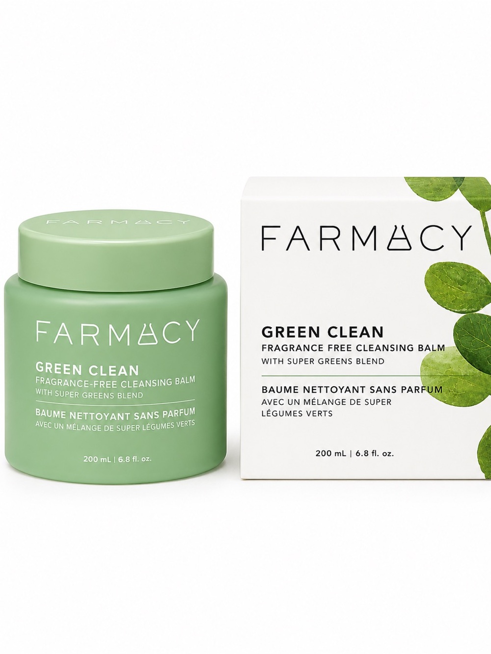 Farmacy Green Clean Cleansing Balm Fragrance Free 200ml NIB